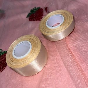 Champagne Satin Ribbon